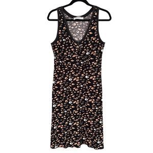 SONIA RYKIEL Floral Knit Knee‎ Length Dress